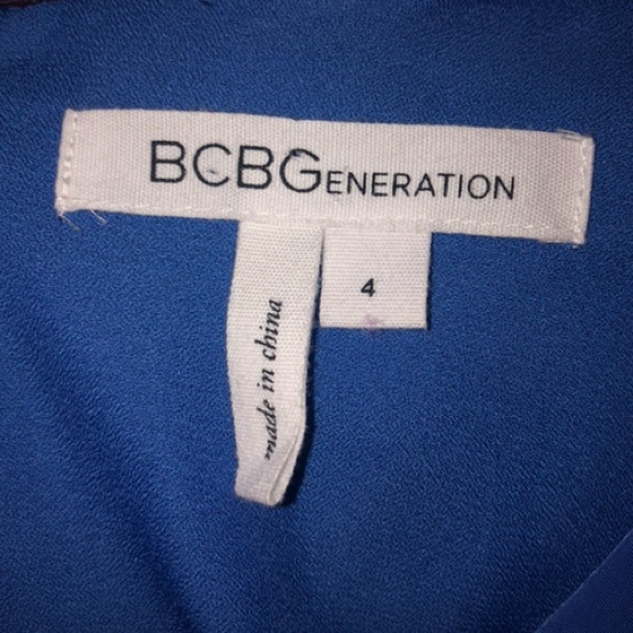 BCBG Blue Dress - Picture 3 of 3